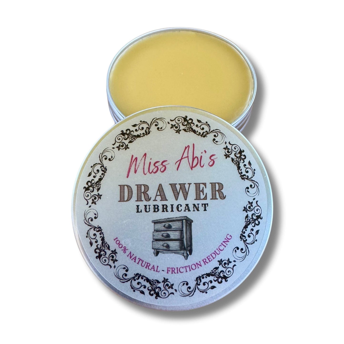 Miss Abi’s Drawer Lubricant - Wax for Draws, Wooden Draw Slide Lubricant, Stiff Drawer Runner Lubricant, Wood Draw Wax