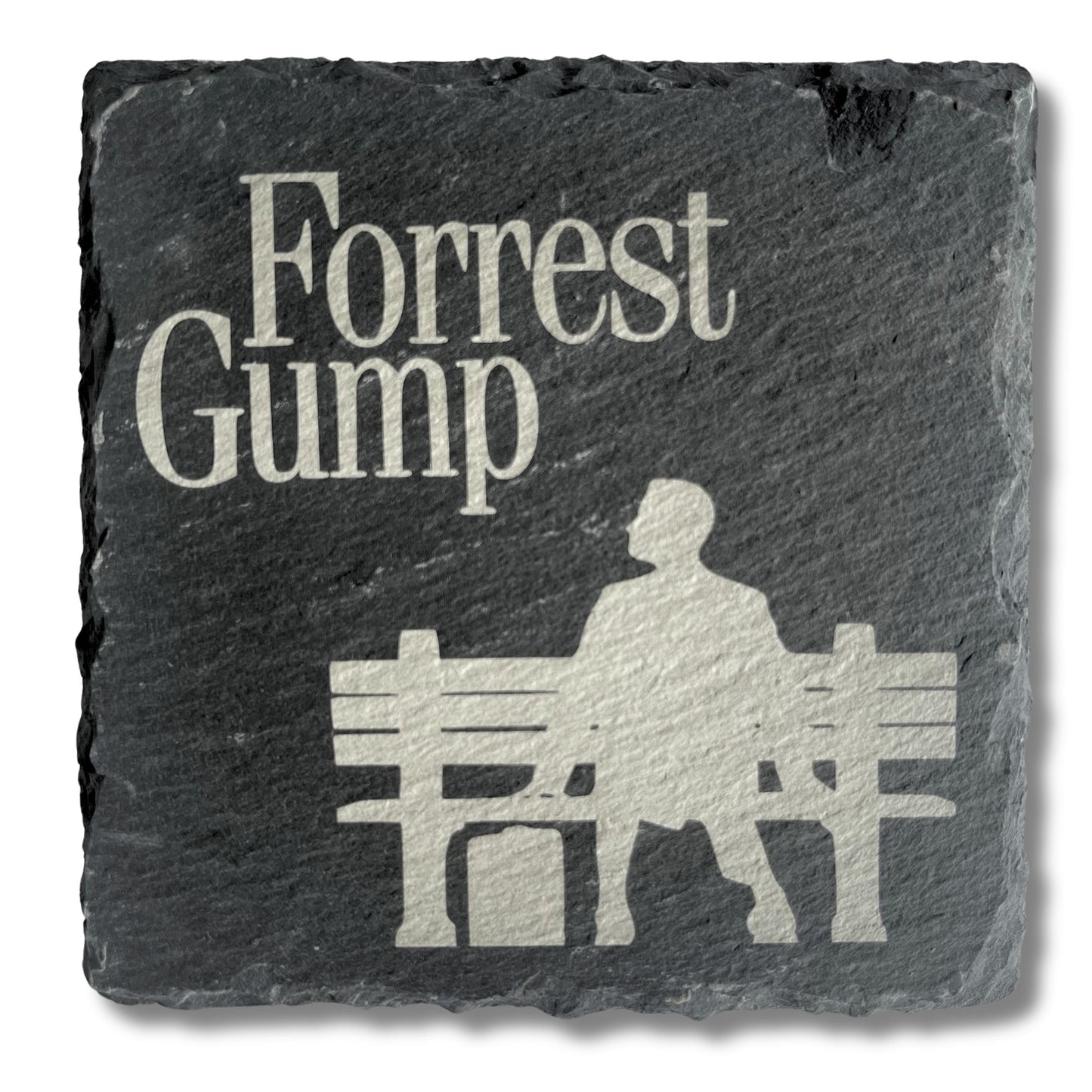 1990s Movie Theme Slate Drinks Coasters - Slate Coaster Set of 4, permanently laser engraved slate, Great 1990s Retro Gifts