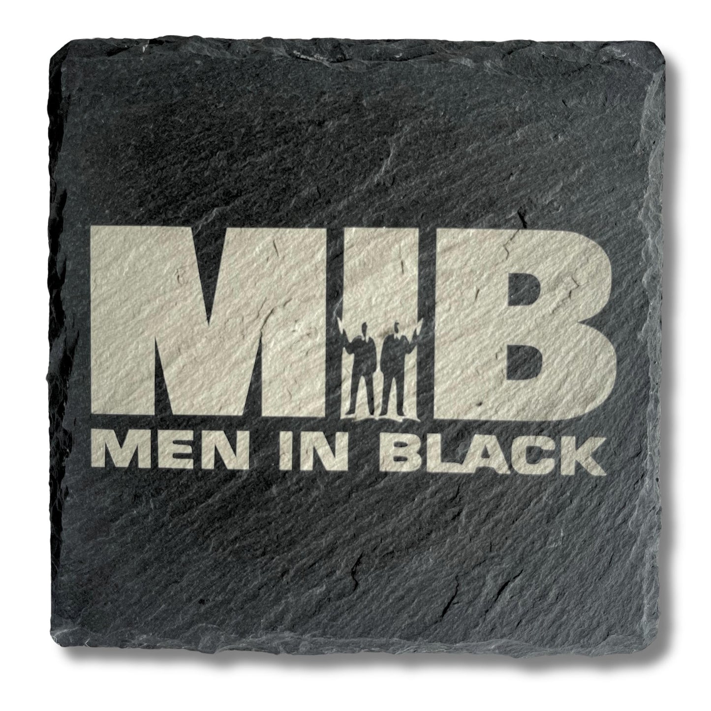 1990s Movie Theme Slate Drinks Coasters - Slate Coaster Set of 4, permanently laser engraved slate, Great 1990s Retro Gifts