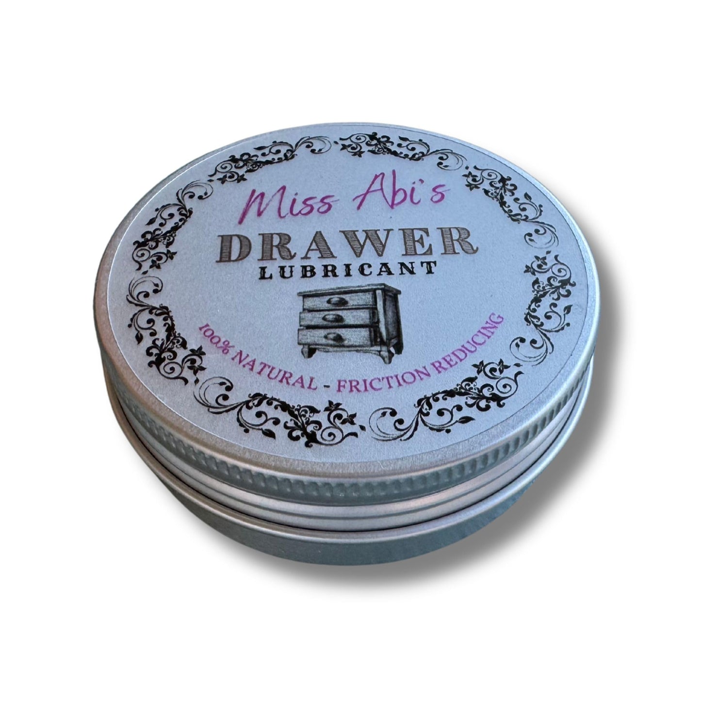 Miss Abi’s Drawer Lubricant - Wax for Draws, Wooden Draw Slide Lubricant, Stiff Drawer Runner, Wood Draw Wax