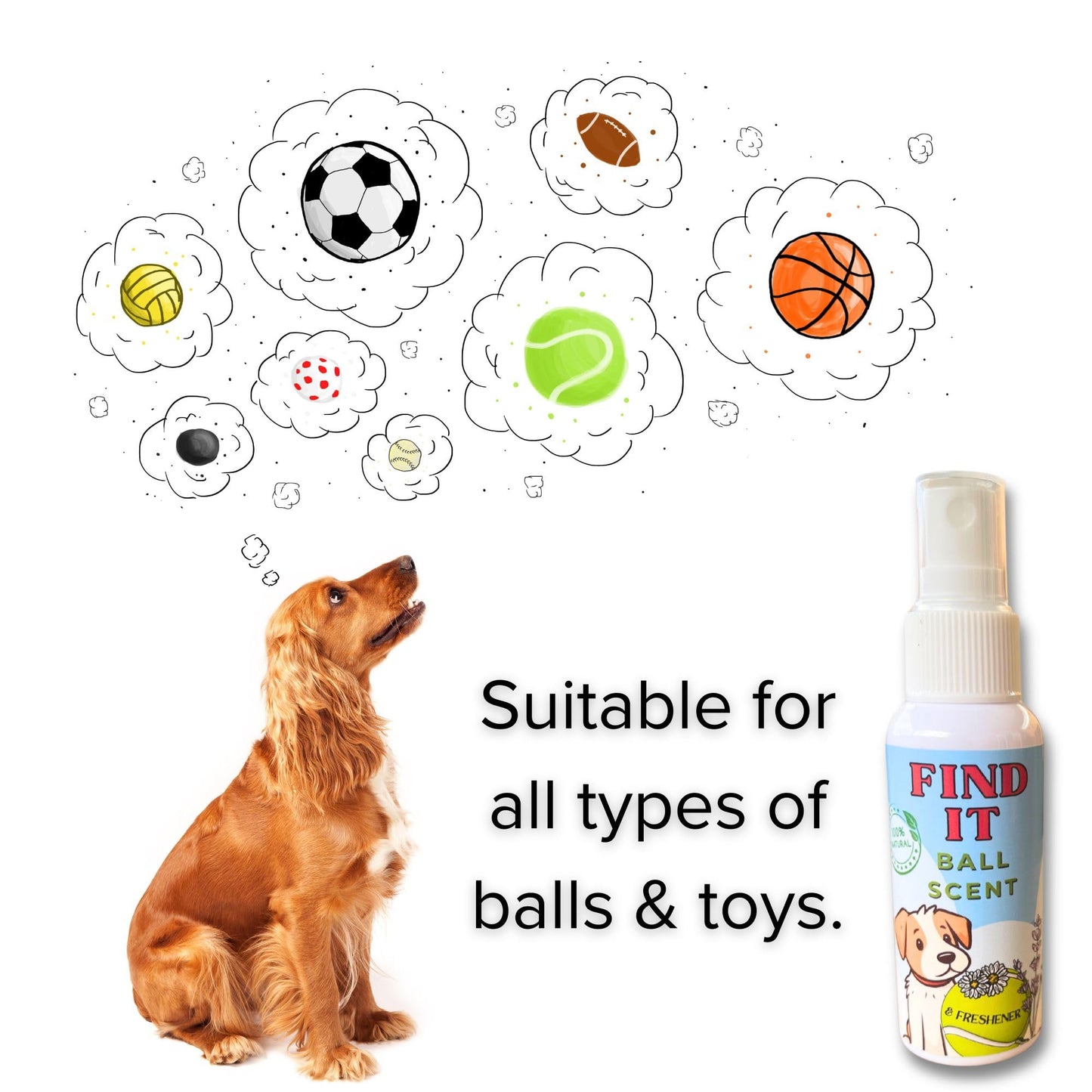 The Delighted Dragon FIND IT - Ball Scent & Freshener