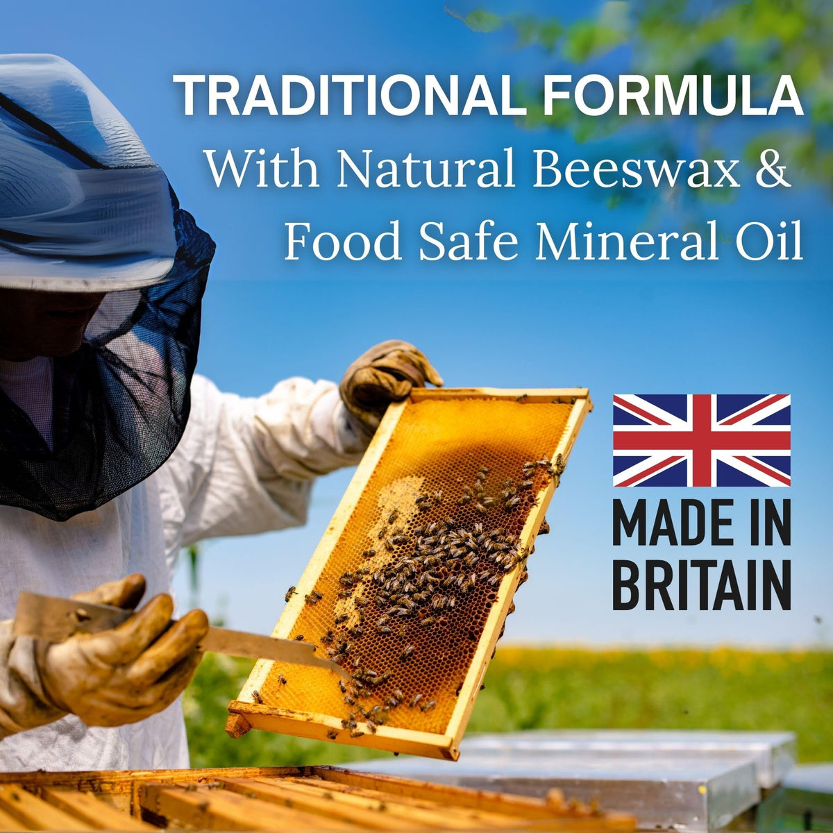 Miss Abi's Spoon & Board Conditioner - Chopping board wax, Chopping Board Oil, Food Safe Wood Oil, Cutting Board Oil, food grade mineral oil, mineral oil for chopping boards